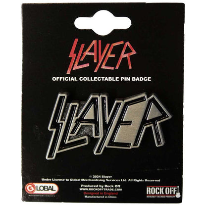 Slayer Pin Badge - Logo