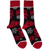 Slayer Ankle Socks - Logos and Pentegrams