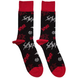 Slayer Ankle Socks - Logos Pattern
