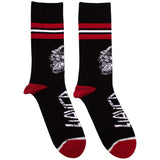Slayer Ankle Socks - Skull Helmet