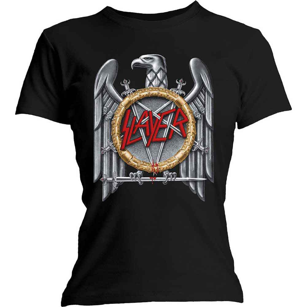 Slayer Woman's T Shirt - Silver Eagle