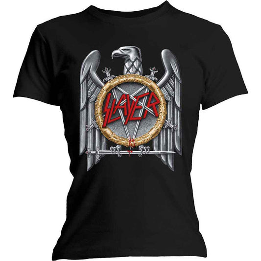 Slayer Woman's T Shirt - Silver Eagle