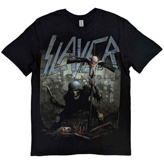 Slayer T Shirt - Soldier Cross