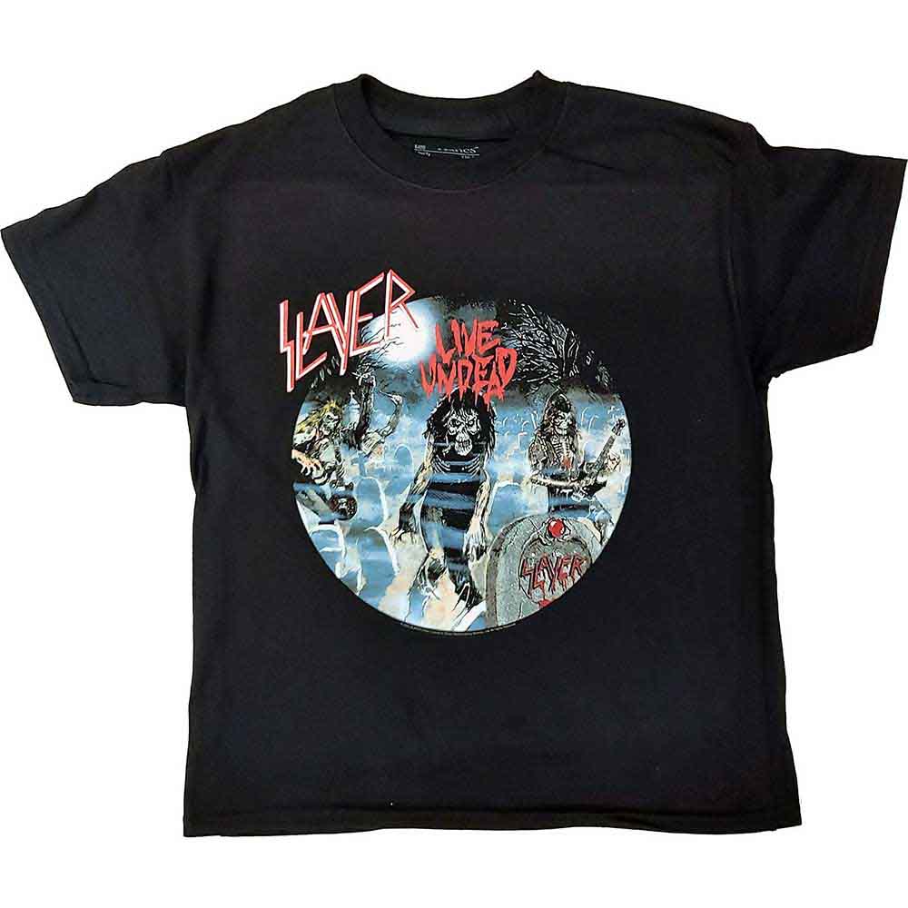 Slayer Children's T Shirt - Live Undead
