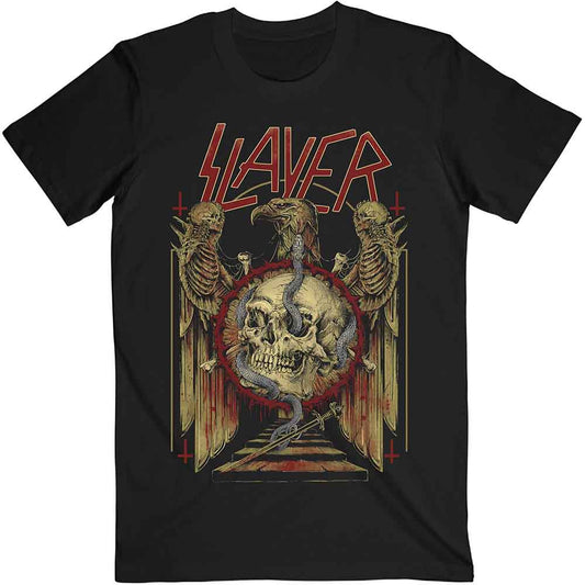 Slayer T Shirt - Eagle & Serpent