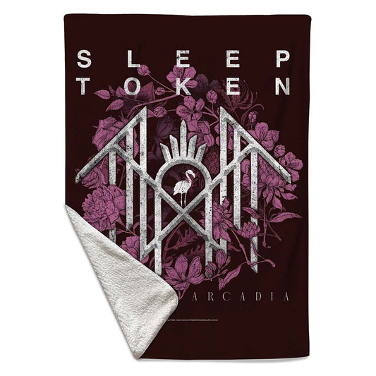 Rocksax Sleep Token Sherpa Fleece Blanket - Even In Arcadia 3  | Buy Now From £39.99