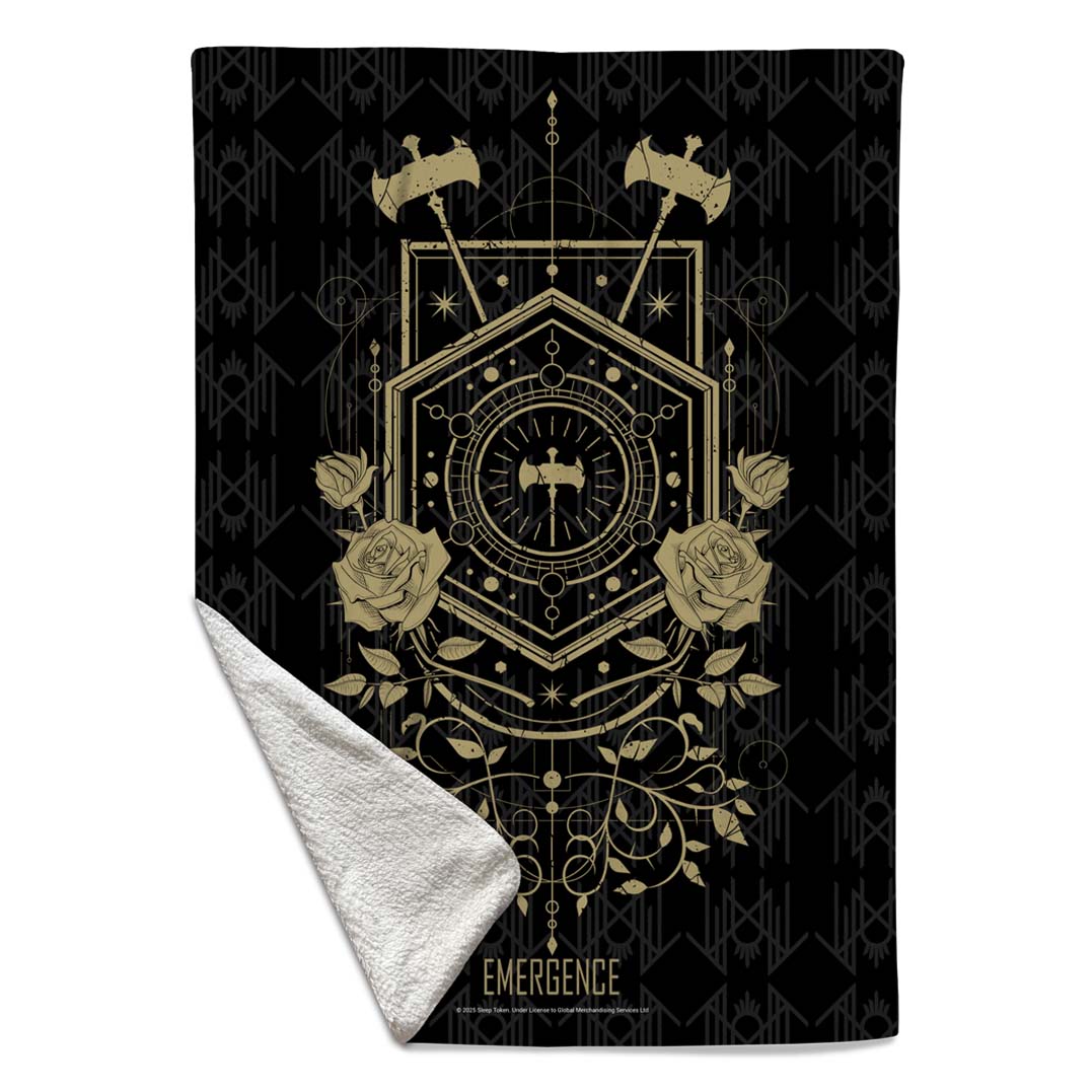 Rocksax Sleep Token Sherpa Fleece Blanket - Even In Arcadia 4  | Buy Now From £39.99