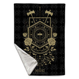 Rocksax Sleep Token Sherpa Fleece Blanket - Even In Arcadia 4  | Buy Now From £39.99