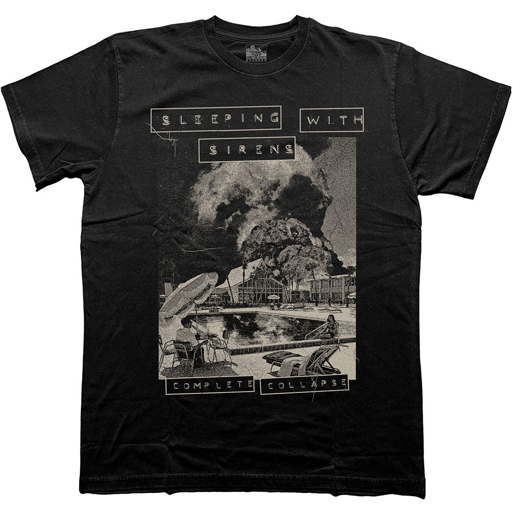 Sleeping With Sirens T Shirt - Complete Collapse | Buy Now For 24.99