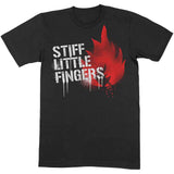 Stiff Little Fingers T Shirt - Graffiti Logo