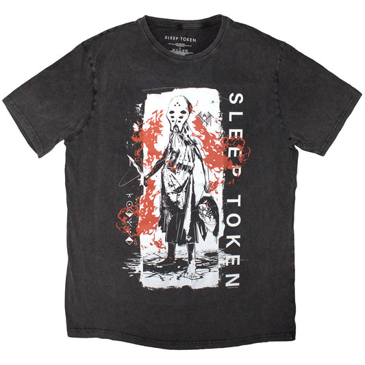 Sleep Token T Shirt - Euclid Stone Wash | Buy Now For 24.99