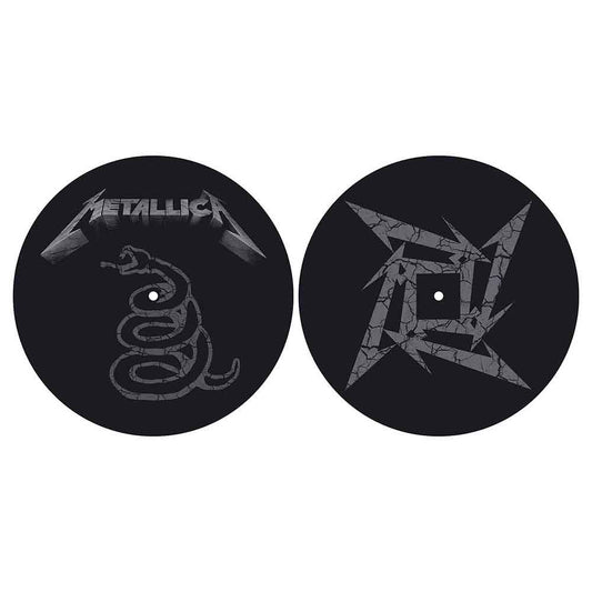 METALLICA Slipmat - 2 Pack - The Black Album