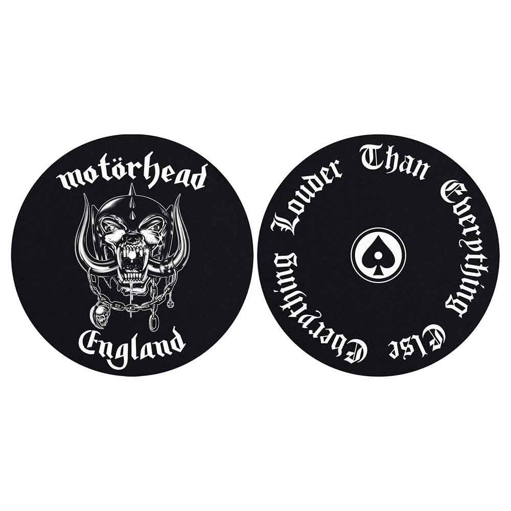 MOTORHEAD Slipmat - 2 Pack - England/Louder