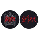 Slayer Slipmat 2 Pack - Eagle/Scratched Logo