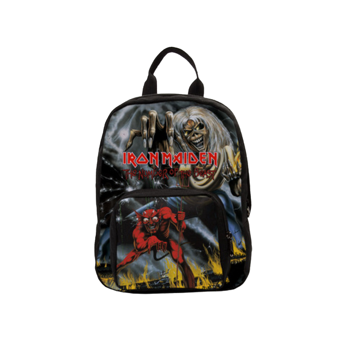 Rocksax Iron Maiden Mini Backpack - Number Of The Beast   | Buy Now For 29.99