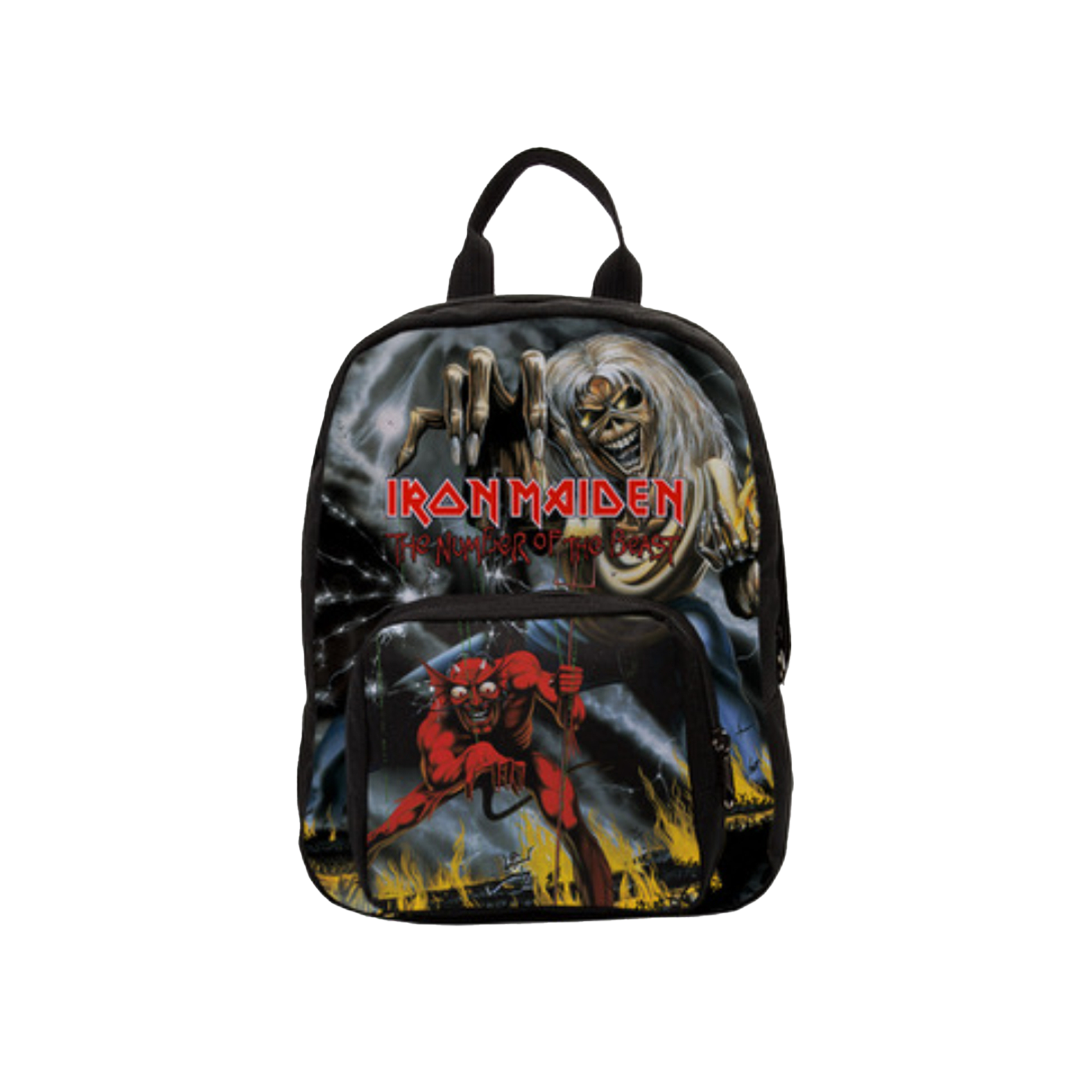 Rocksax Iron Maiden Mini Backpack - Number Of The Beast   | Buy Now For 29.99