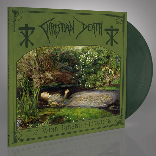 Christian Death LP - The Wind Kissed Pictures - 2021 Edition (Dark Green Vinyl) | Buy Now For 44.99