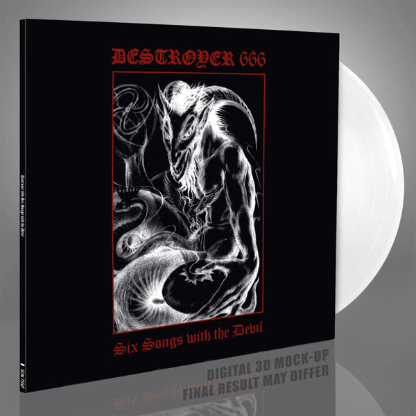Destroyer 666 LP - Six Songs With The Devil (White Vinyl) | Buy Now For 47.99