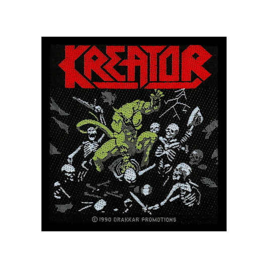 Kreator Sew-On Patch - Pleasure To Kill | Buy Now For 19.99