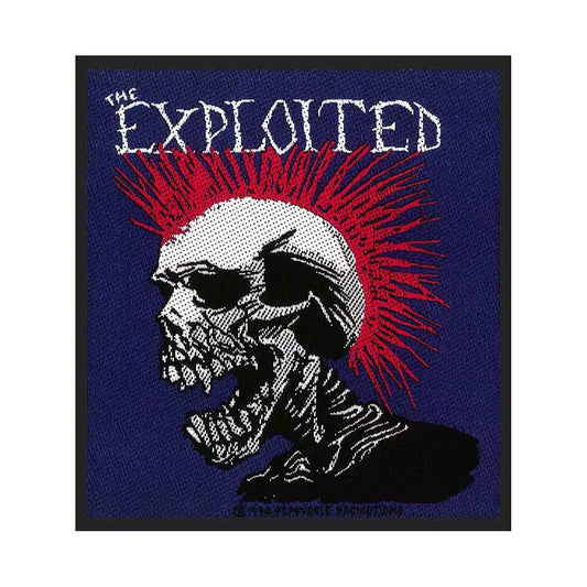 Exploited, The Patches - Woven Sew On - Mohican