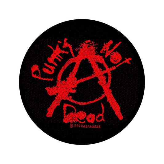 Generic Patches - Woven Sew On - Punks Not Dead