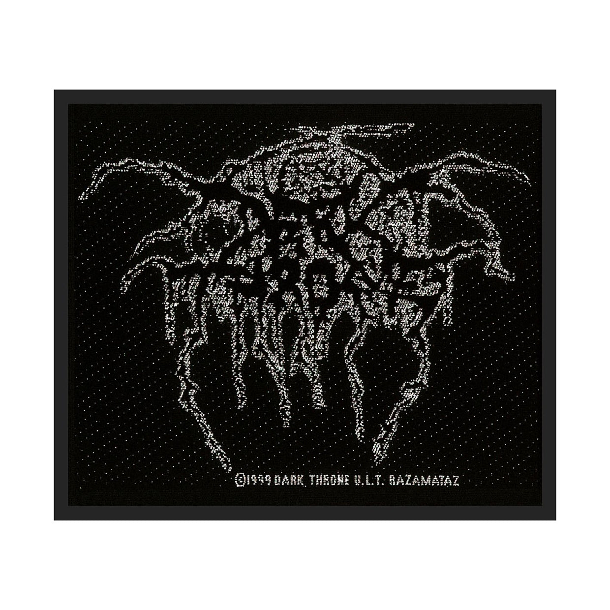 Darkthrone Sew-On Patch - Lurex Logo | Buy Now For 19.99