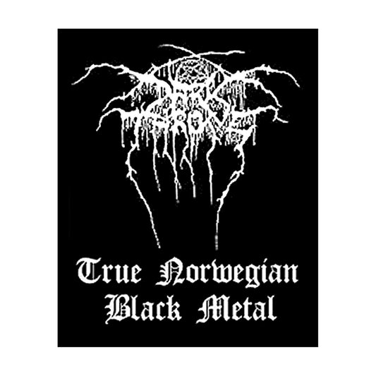 Darkthrone Sew-On Patch - True Norweigan Black Metal | Buy Now For 19.99