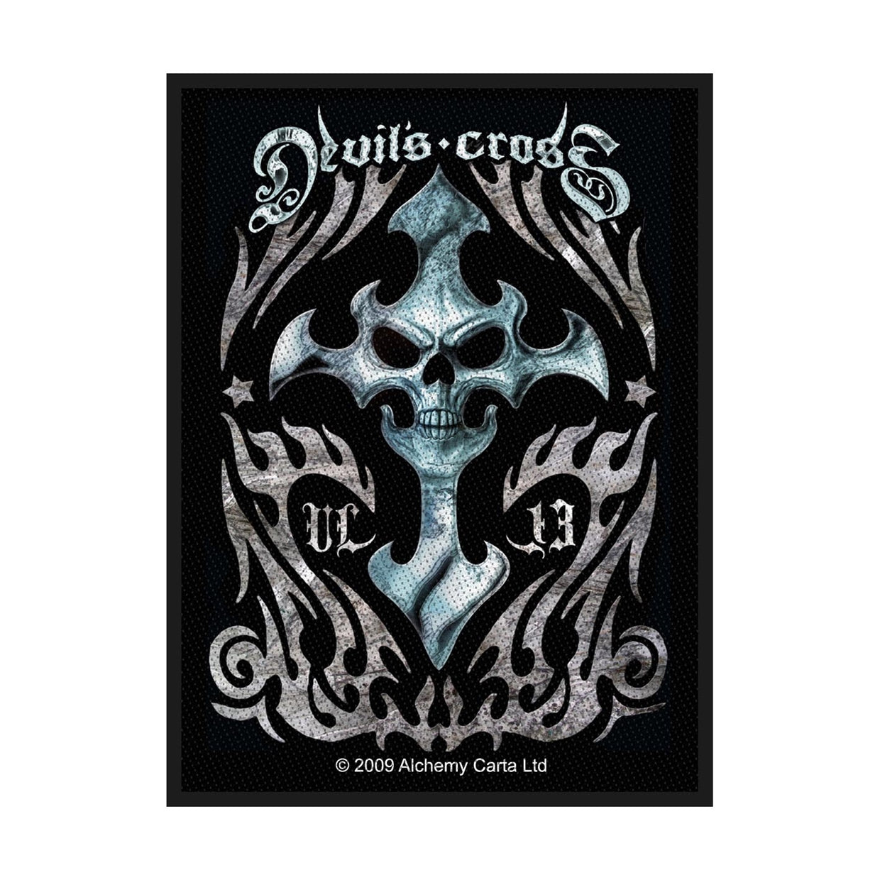 Alchemy Ul13 Sew-On Patch - Devil'S Cross (Patch) | Buy Now For 19.99