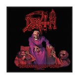 Death Sew-On Patch - Scream Bloody Gore | Buy Now For 19.99