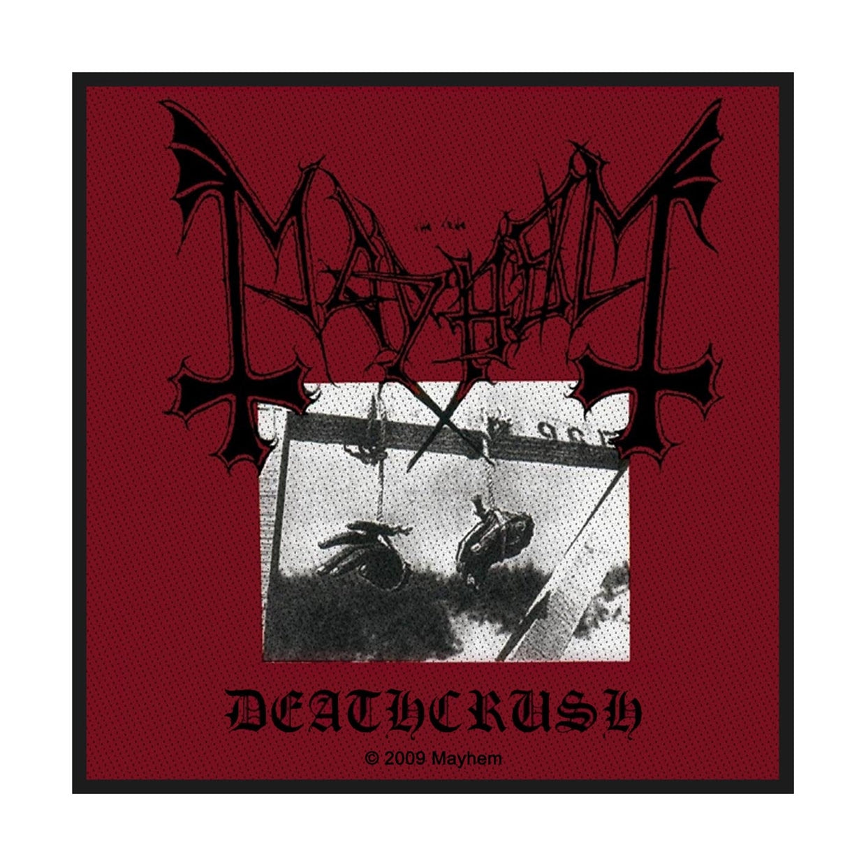 Mayhem Sew-On Patch - Deathcrush | Buy Now For 19.99