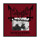 Mayhem Sew-On Patch - Deathcrush | Buy Now For 19.99