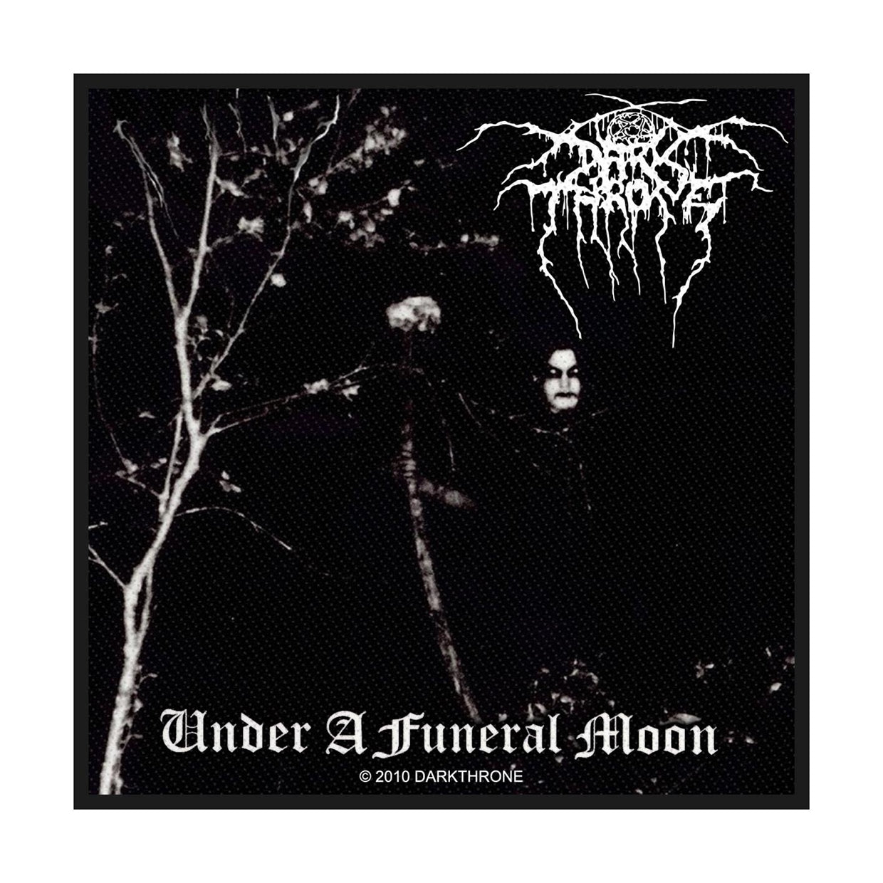 Darkthrone Sew-On Patch - Under A Funeral Moon | Buy Now For 19.99