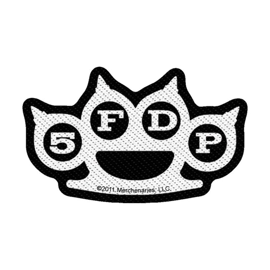 Five Finger Death Punch Sew-On Patch - Knuckles Cut-Out | Buy Now For 19.99