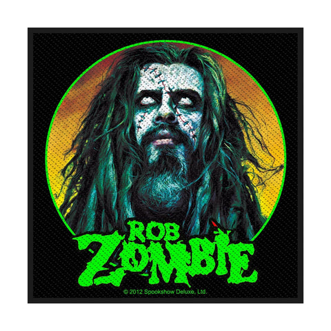 Rob Zombie Sew-On Patch - Zombie Face | Buy Now For 19.99