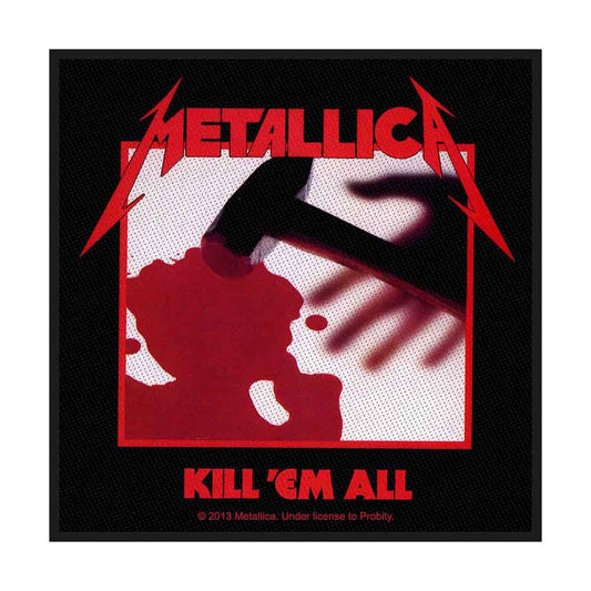 Metallica Patches-Woven Sew On - Cosmic Faces | Buy Now For 9.99