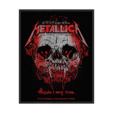 Metallica Sew-On Patch - Wherever I May Roam | Buy Now For 19.99