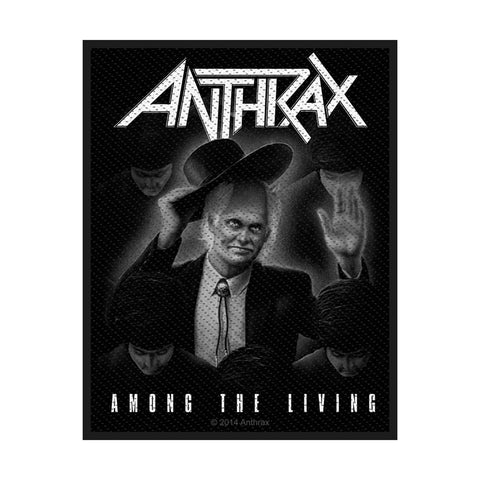 Anthrax Sew-On Patch - Among The Living | Buy Now For 19.99