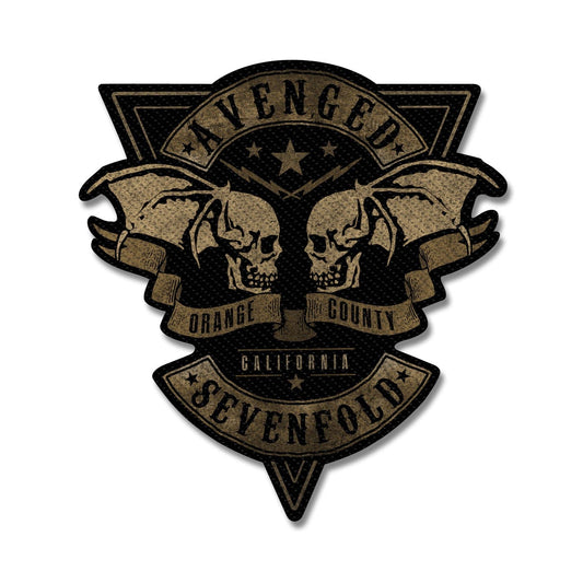 Avenged Sevenfold Sew-On Patch - Orange County Cut Out | Buy Now For 19.99