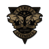 Avenged Sevenfold Sew-On Patch - Orange County Cut Out | Buy Now For 19.99