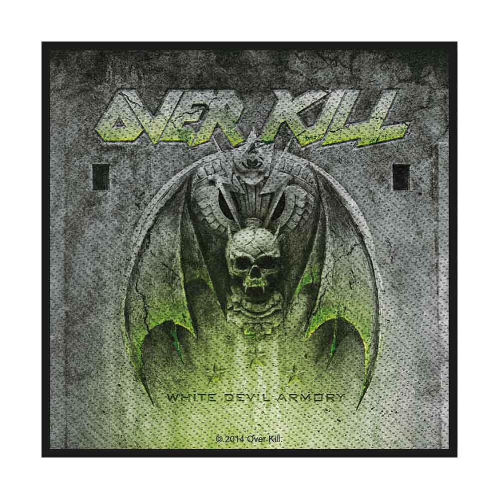 Overkill Patches - Woven Sew On - White Devil Armory