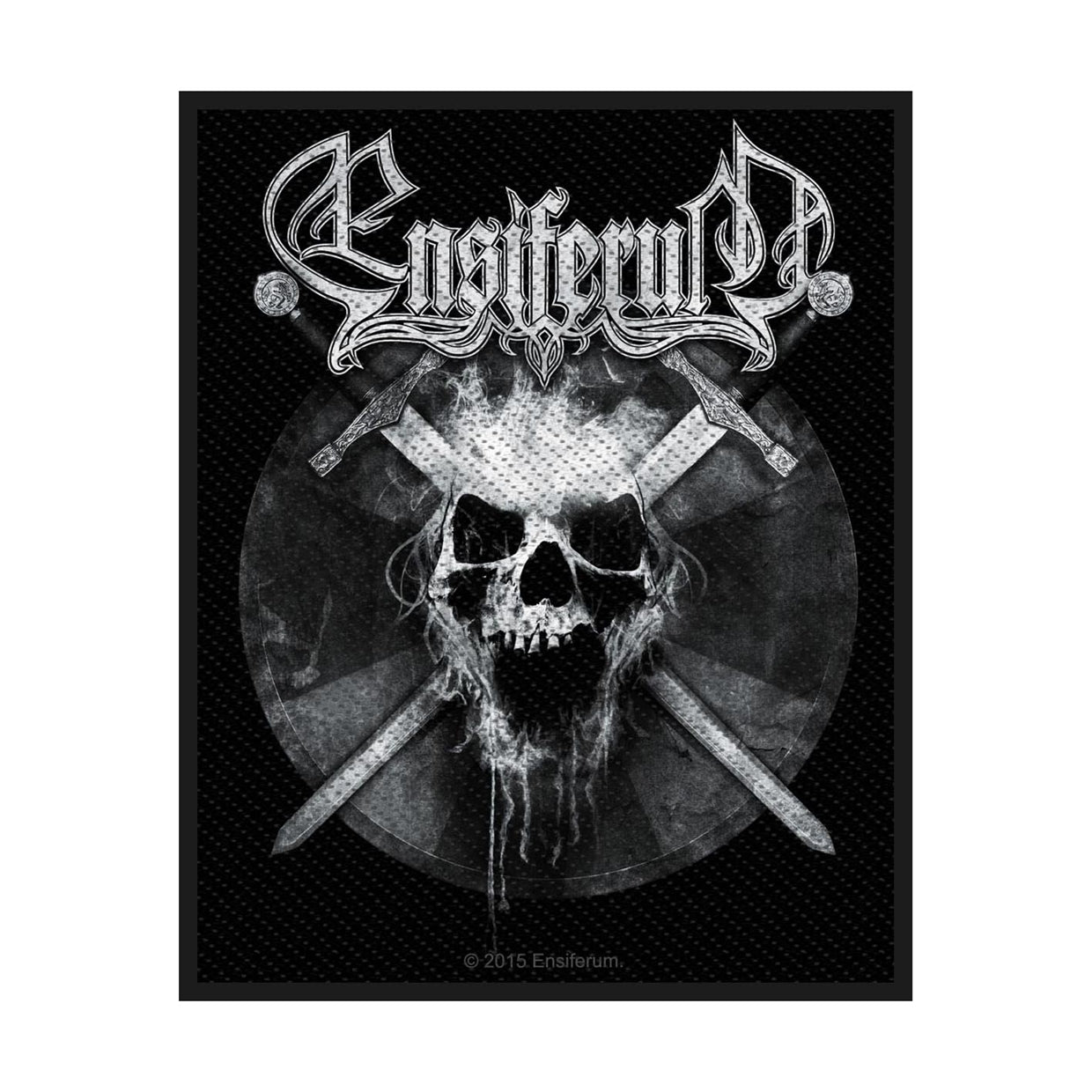 Ensiferum Sew-On Patch - Skull | Buy Now For 19.99