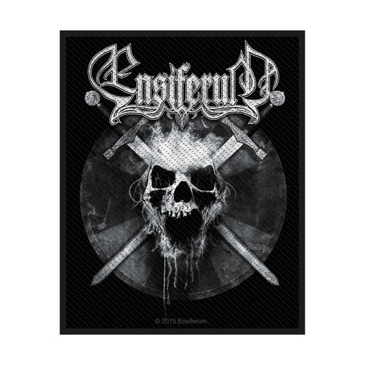 Ensiferum Sew-On Patch - Skull | Buy Now For 19.99