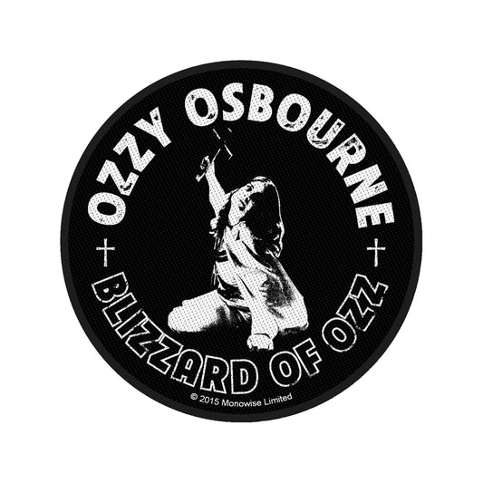 Ozzy Osbourne Sew-On Patch - Blizzard Of Ozz | Buy Now For 19.99