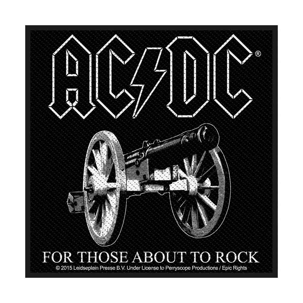 AC/DC Patches-Woven Sew On - Theatre Of Pain | Buy Now For 9.99