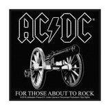 AC/DC Patches-Woven Sew On - Theatre Of Pain | Buy Now For 9.99