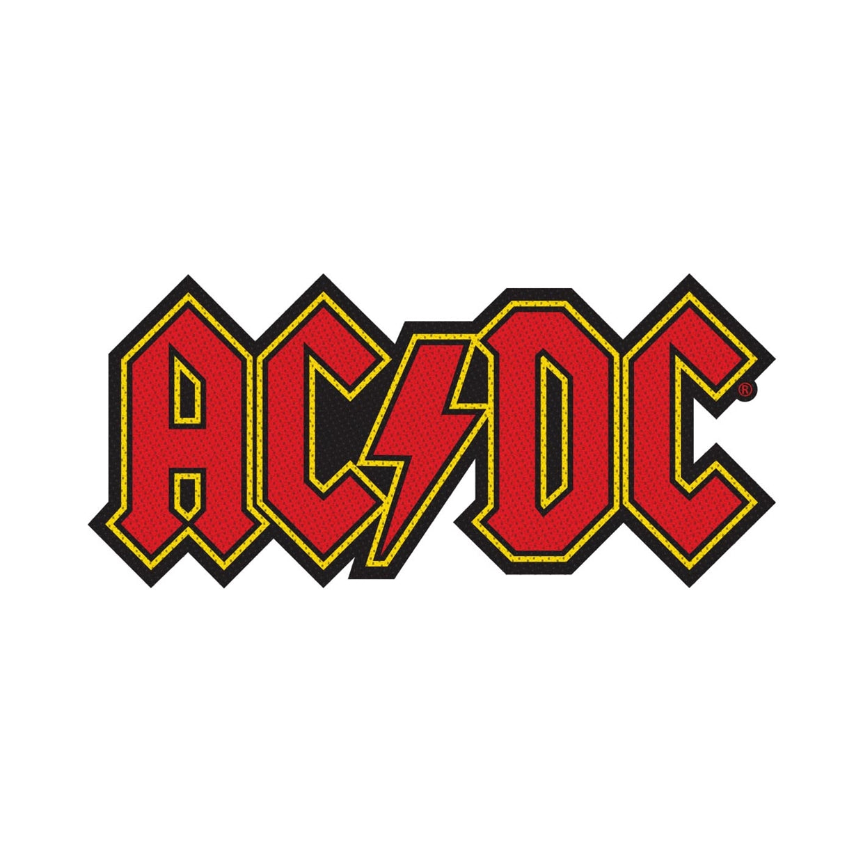AC/DC Sew-On Patch - Logo Cut-Out | Buy Now For 19.99