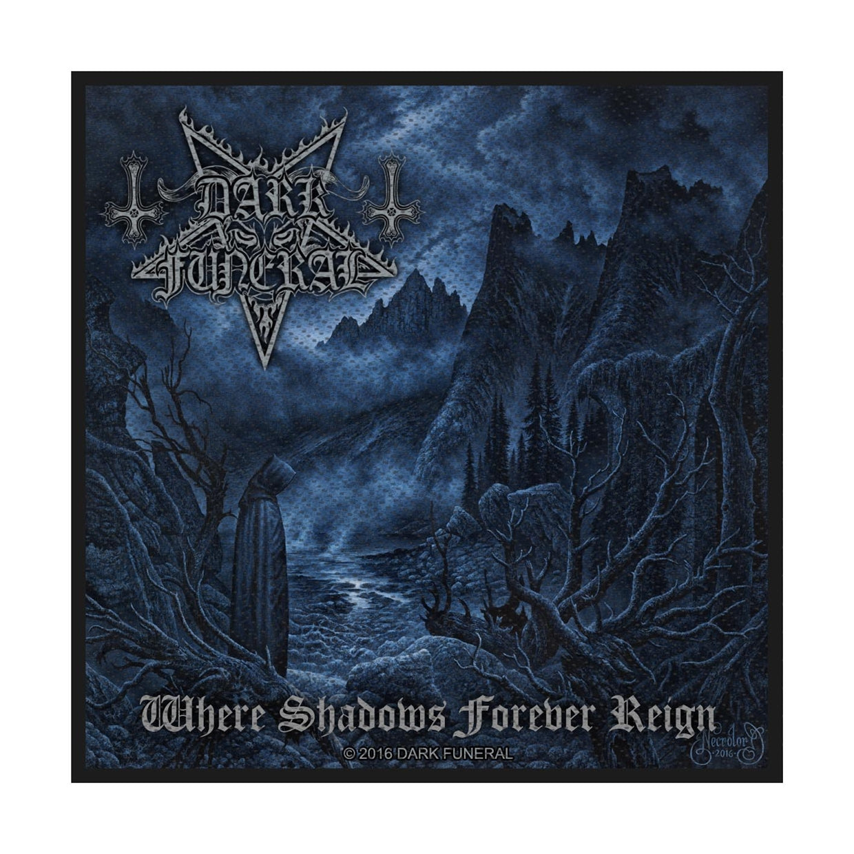 Dark Funeral Sew-On Patch - Where Shadows Forever Reign | Buy Now For 19.99