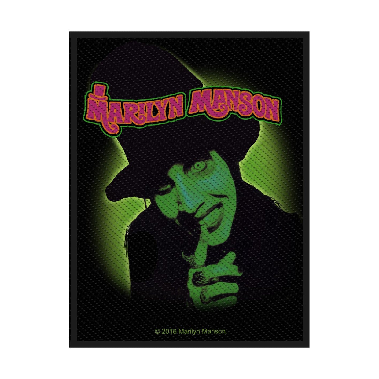 Marilyn Manson Sew-On Patch - Smells Like Children | Buy Now For 19.99