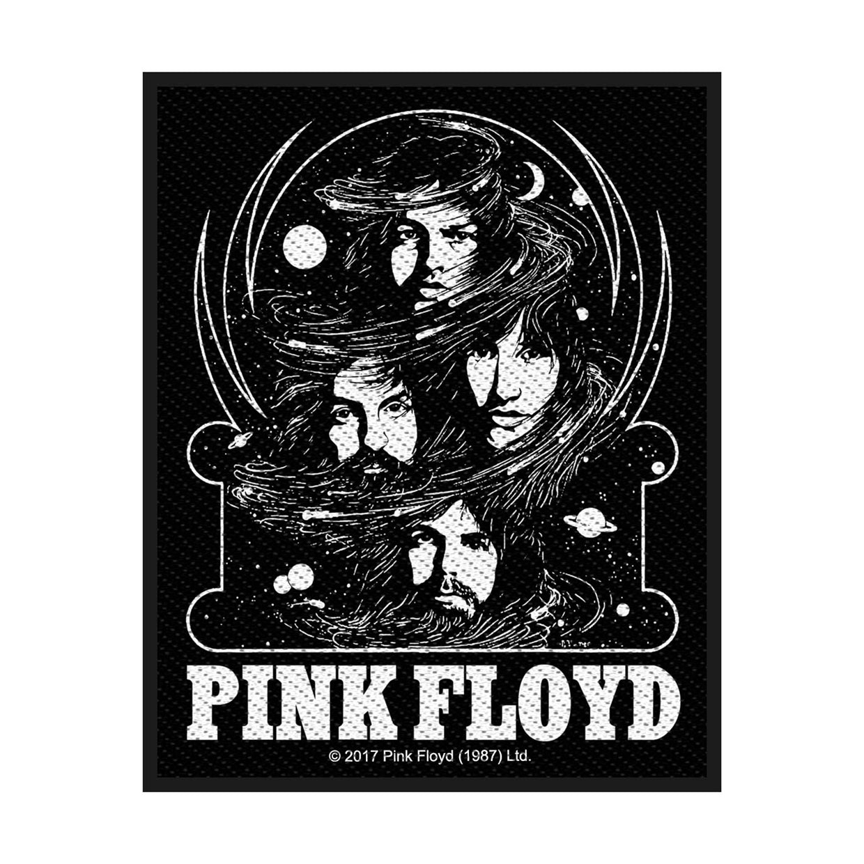 Pink Floyd Sew-On Patch - Cosmic Faces | Buy Now For 19.99
