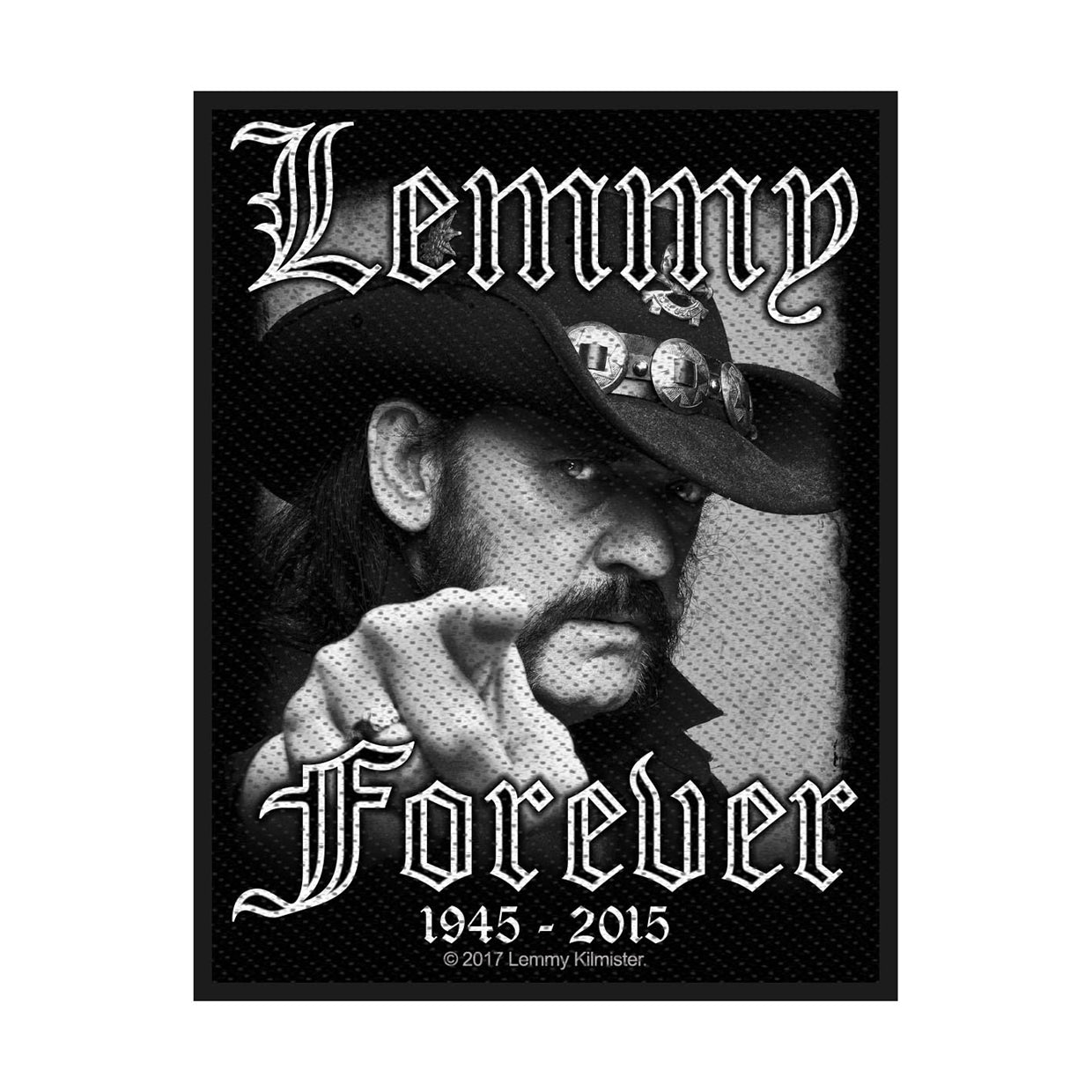 Lemmy Sew-On Patch - Forever | Buy Now For 19.99